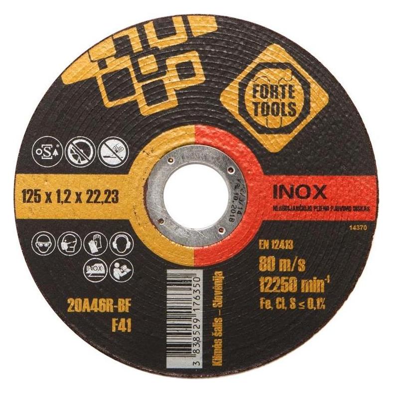 Forte tools CUTTING DISC 125X1.2X22 MM (33042415)