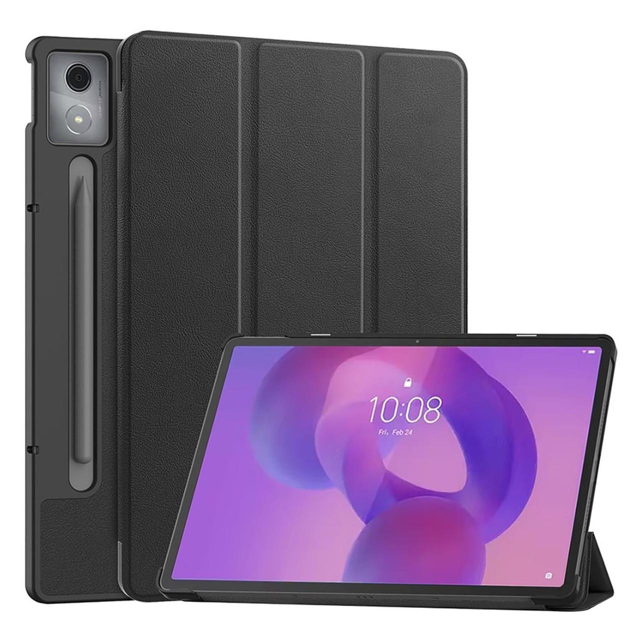 Just in Case Smart Tri-Fold Hülle Schwarz Lenovo Idea Tab Pro (Lenovo Idea Tab Pro) (8507365)