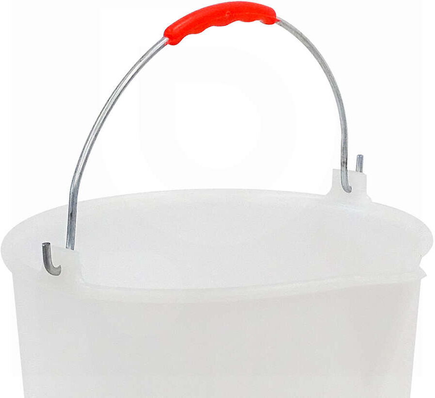Polsinelli Seau blanc pour aliments 14 L