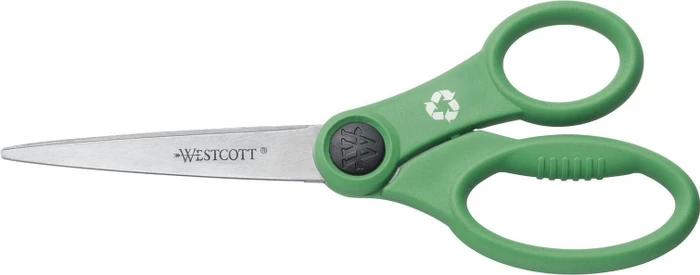 WESTCOTT Papierschere Kleen Earth grün 18,0 cm