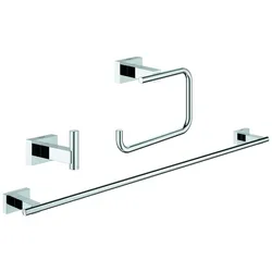 Grohe Bad-Set 3 in 1 Essentials Cube 40777 chrom, 40777001 40777001