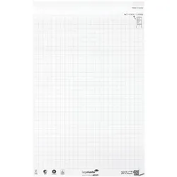 Legamaster, Zubehör Präsentieren, Flipchartblock 5x 20BL kariert im KA