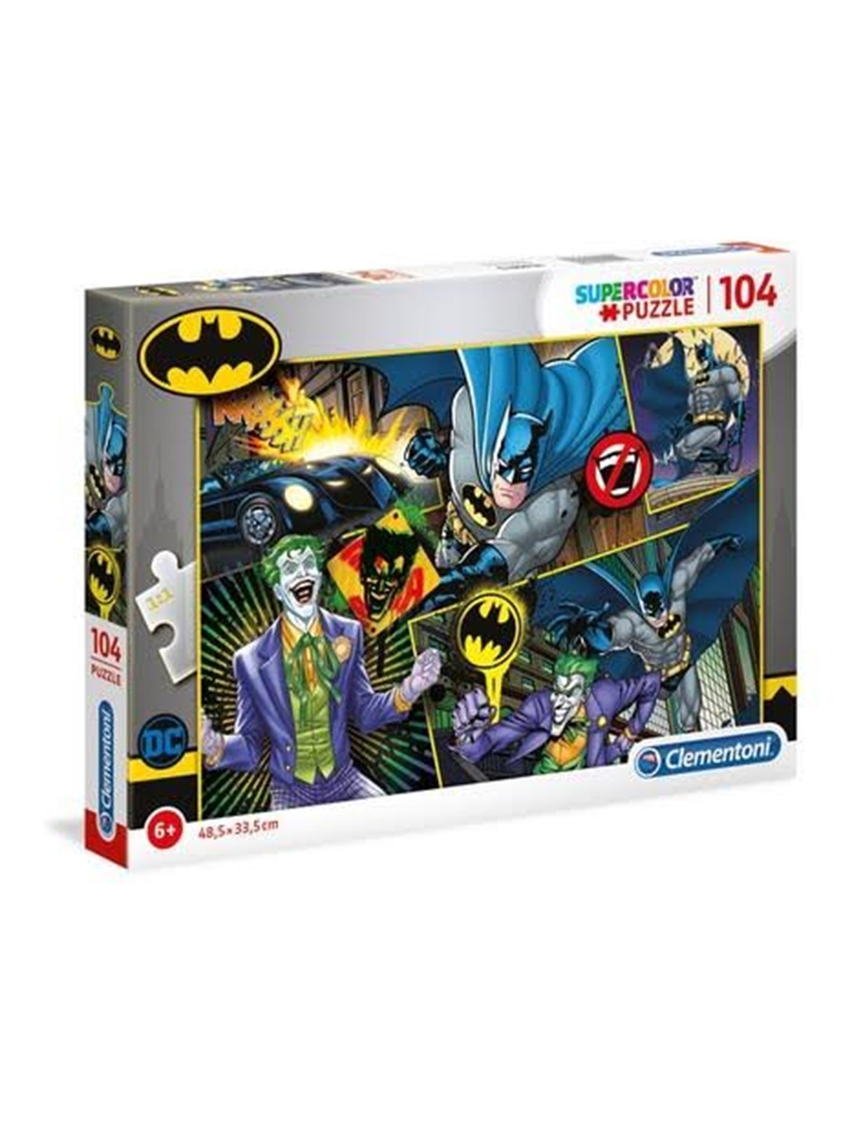 Clementoni Puzzle Batman, Super 104 Teile 2D Puzzles