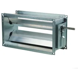 Manuelle Luftstromklappe BL SL 100x50 von Blauberg - 8035920 - LB30623