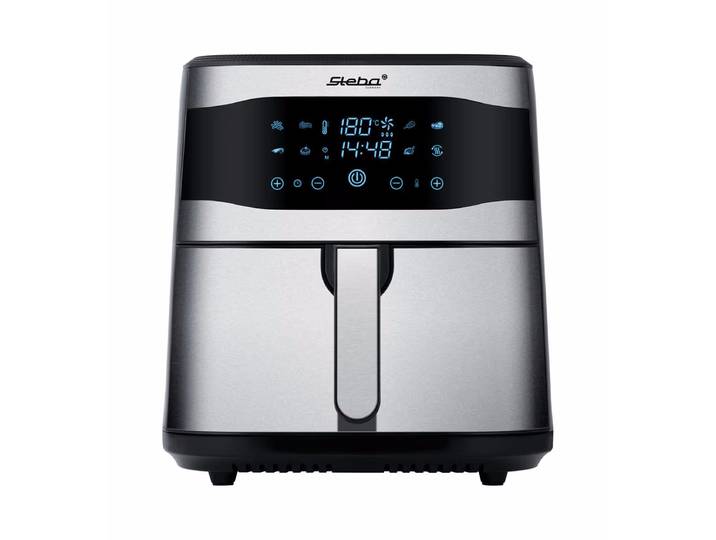 Steba Heissluftfritteuse HF 8000 Family – Airfryer - Friteuse – edelstahl / schwarz