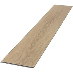 ML-Design 1 Stück Muster Deluxe PVC Bodenbelag, Click Vinyl-Dielen Vinylboden, Dicke 4,2mm, Golden Hour Eiche, Braun, Holzoptik, rutschfest