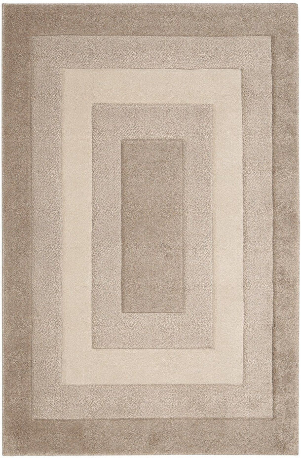 17 Stories Newport Border Latte Brown Rectangle 80 x 150cm