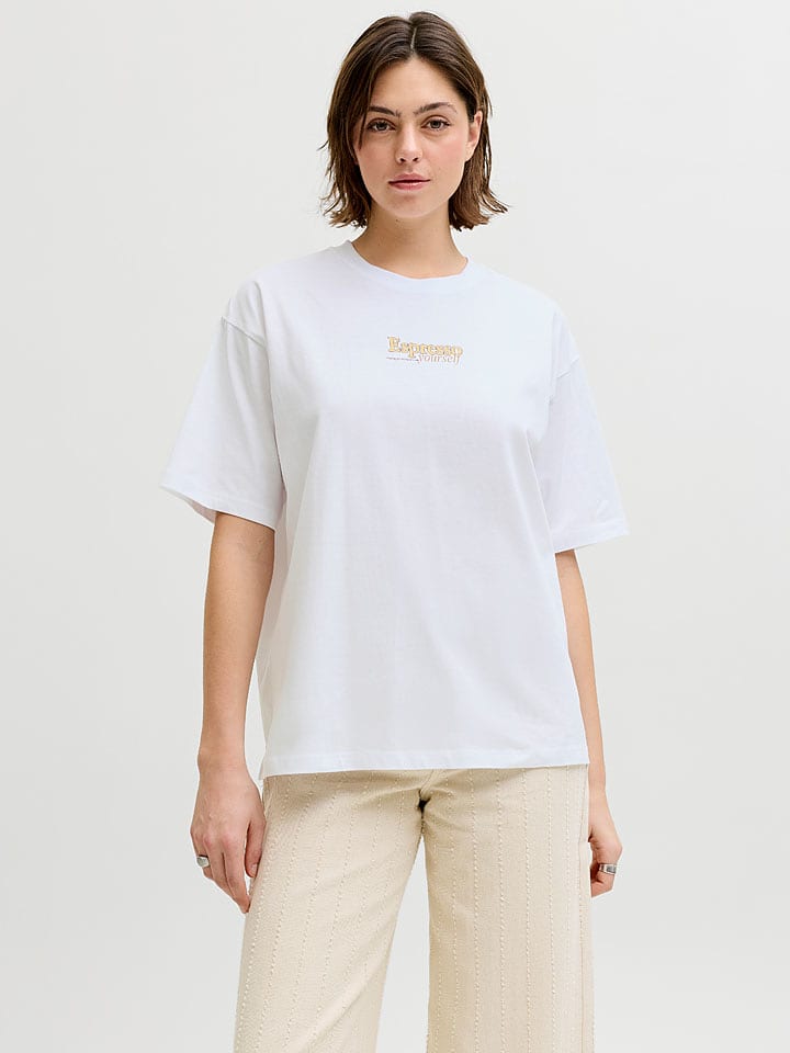 JJXX Shirt "Latte" in Weiß - L