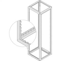 nVent SCHROFF 20130633 Schrankgestell 600 x 2200 x 600 Schwarz-Grau 1 St. Piece