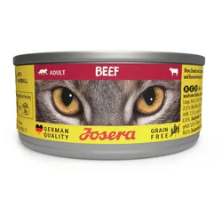 Josera Katzennassnahrung Beef 12 x 85 Gramm Dose