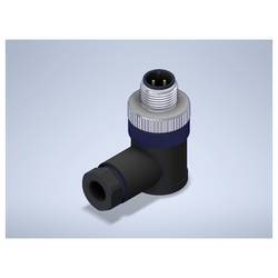 W & P Products 94625 Sensor-/Aktor-Steckverbinder M12 Stecker, gerade Polzahl Sensoren: 4 1 St.