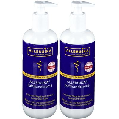 Allergika Softhandcreme Spenderflasche x2 2x500 ml Creme