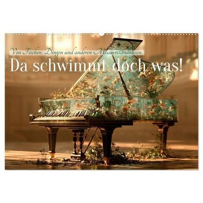 Da schwimmt doch was! (Wandkalender 2027 DIN A2 quer), CALVENDO Monatskalender