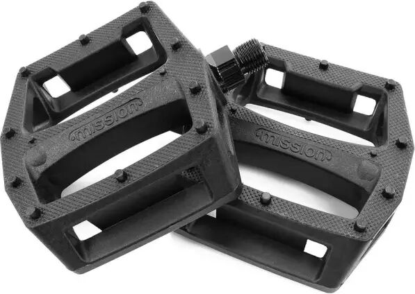 BMX Pedale Mission Impulse (Schwarz)