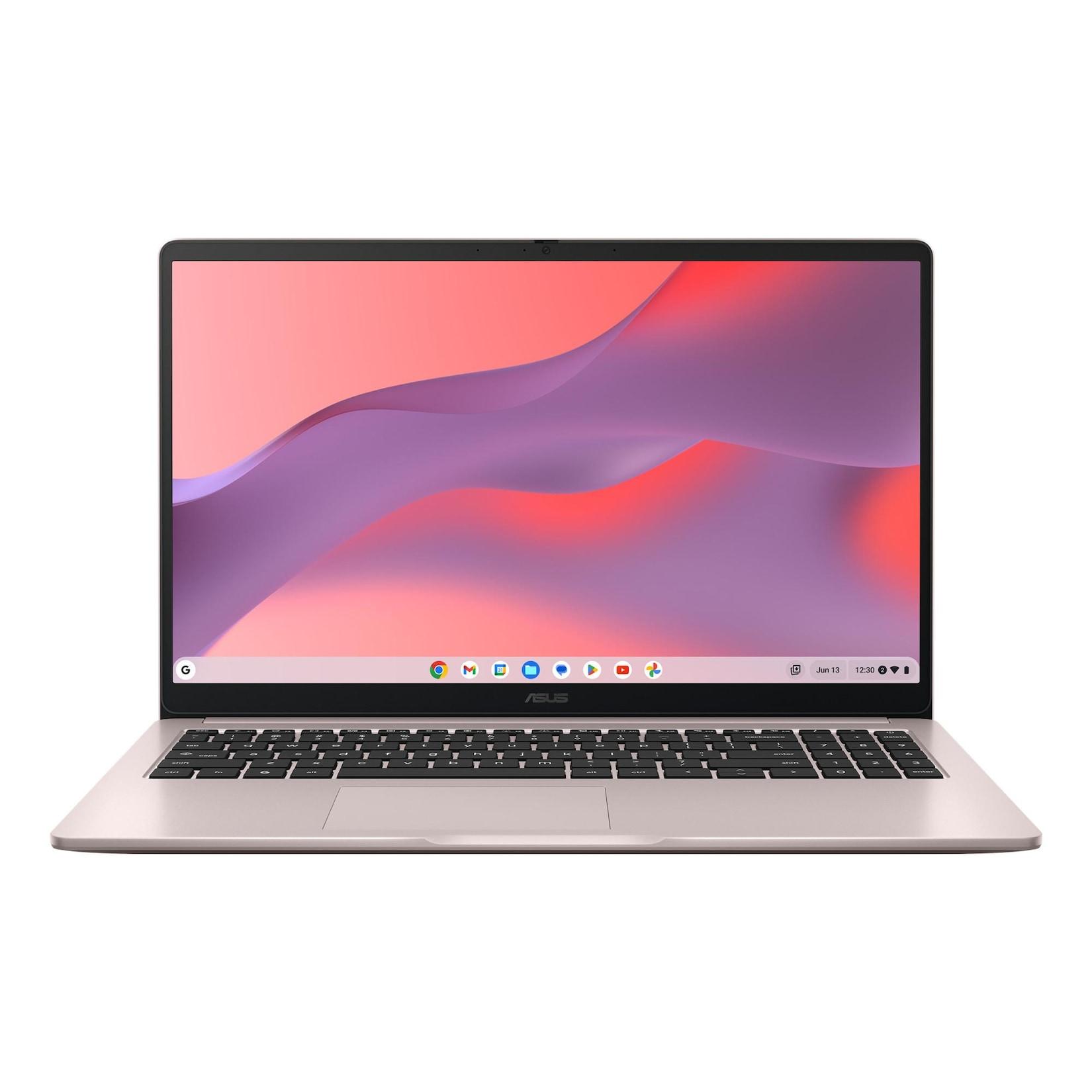 ASUS Chromebook CX15 CX1505CTA-S70268, Cream Pink, 15,6 Zoll, FHD, Intel N50, 8 GB, 128 GB, Intel UHD Notebook (90NX0926-M00F00)