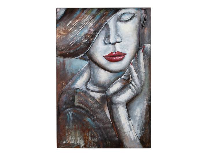 Image Noblesse Fer, laqué Blanc 80 x 120 x 6cm