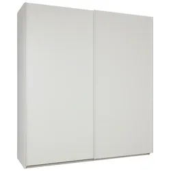 Schwebetürenschrank Lago in Weiß ca. 203x222x60cm