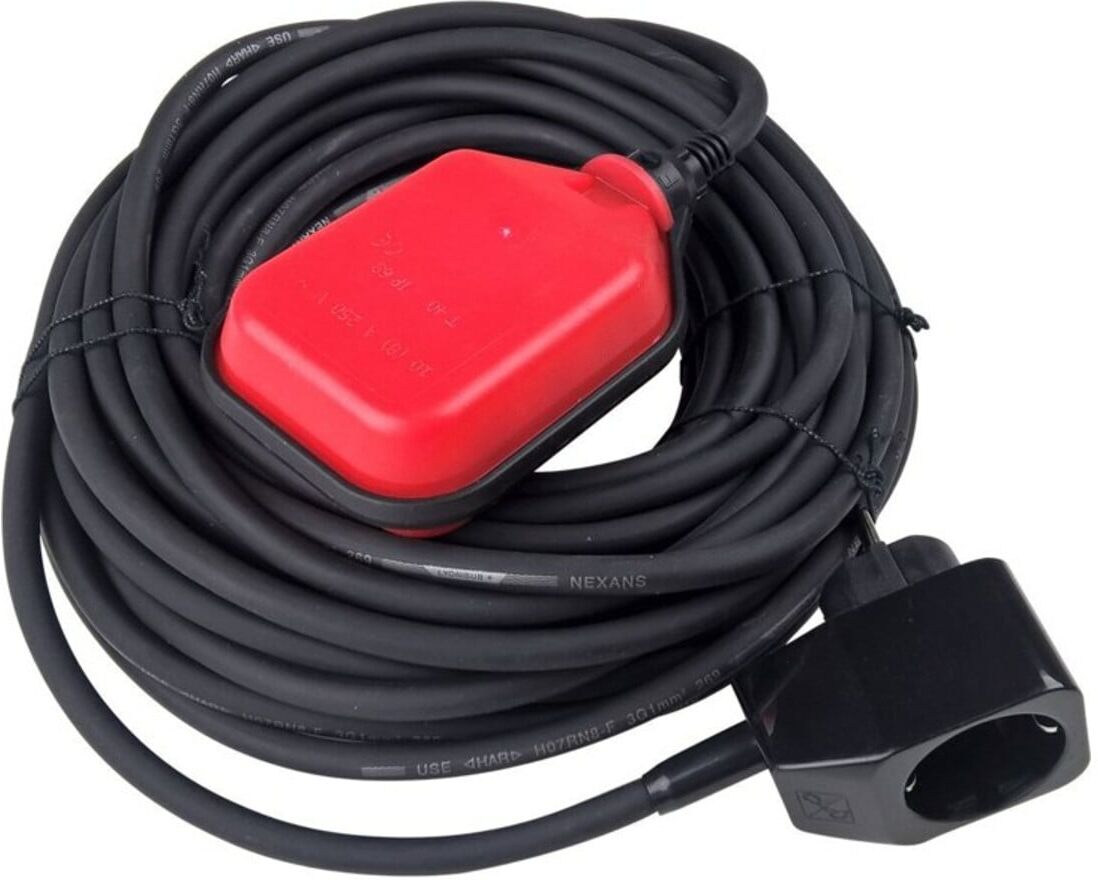 Grundfos Schwimmerschalter Reifa E mit Stecker, zum Entleeren, Kabel 20 m (00ID7943)