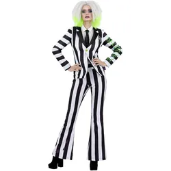 Smiffys Beetlejuice Hosenanzug für Frauen (M)