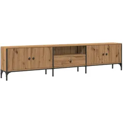 Helloshop26 - Multimedia-TV-Ständer TV-Regal Sideboard TV-Schrank Esszimmer Wohnzimmer Schlafzimmer mit Schublade handgefertigte 02_0028516