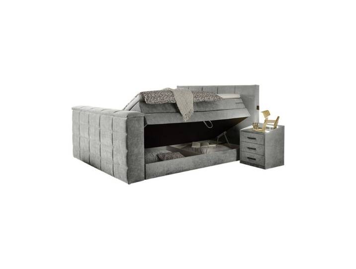 Trendstore Benni Boxspringbett mit Motor, TV-Halterung und Bettk
