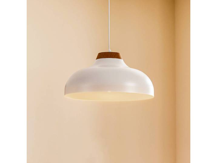 Hängeleuchte Gus Luminex, dimmbar, weiß / opal, für Wohn- / Esszimmer, Metall, Modern