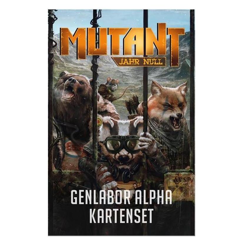 Uhrwerk UHR06012 - Mutant Jahr Null: Genlabor Alpha, Kartenset, Rollenspiel (DE-Ausgabe) (Deutsch) (UHR06012)