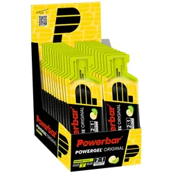 POWERBAR Energiegel Powergel Original Lime-Lemon 41g | 24 Beutel Box