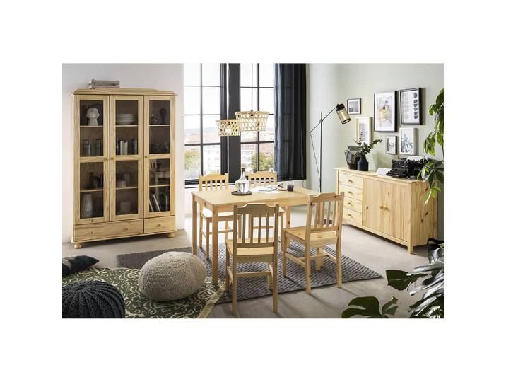 Sideboard II 150 x 80 x 40cm Braun/Beige
