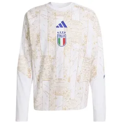 adidas Italien 26 Heim Pre-Match Warm Sweatshirt Herren - white/h