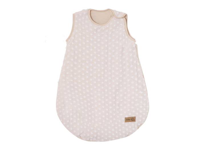 Roba Babyschlafsack Frosty Almond 70 cm - Beige, Textil, Gepunktet, 45x70 cm, Schlafen, Babybettausstattung, Babyschlafsäcke