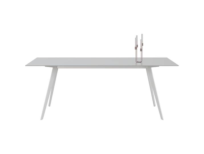 Esstisch Tame Glas weiss B 100 T 200 cm - Esstisch
