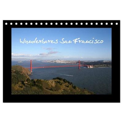 Wunderbares San Francisco (Tischkalender 2027 DIN A5 quer), CALVENDO Monatskalender