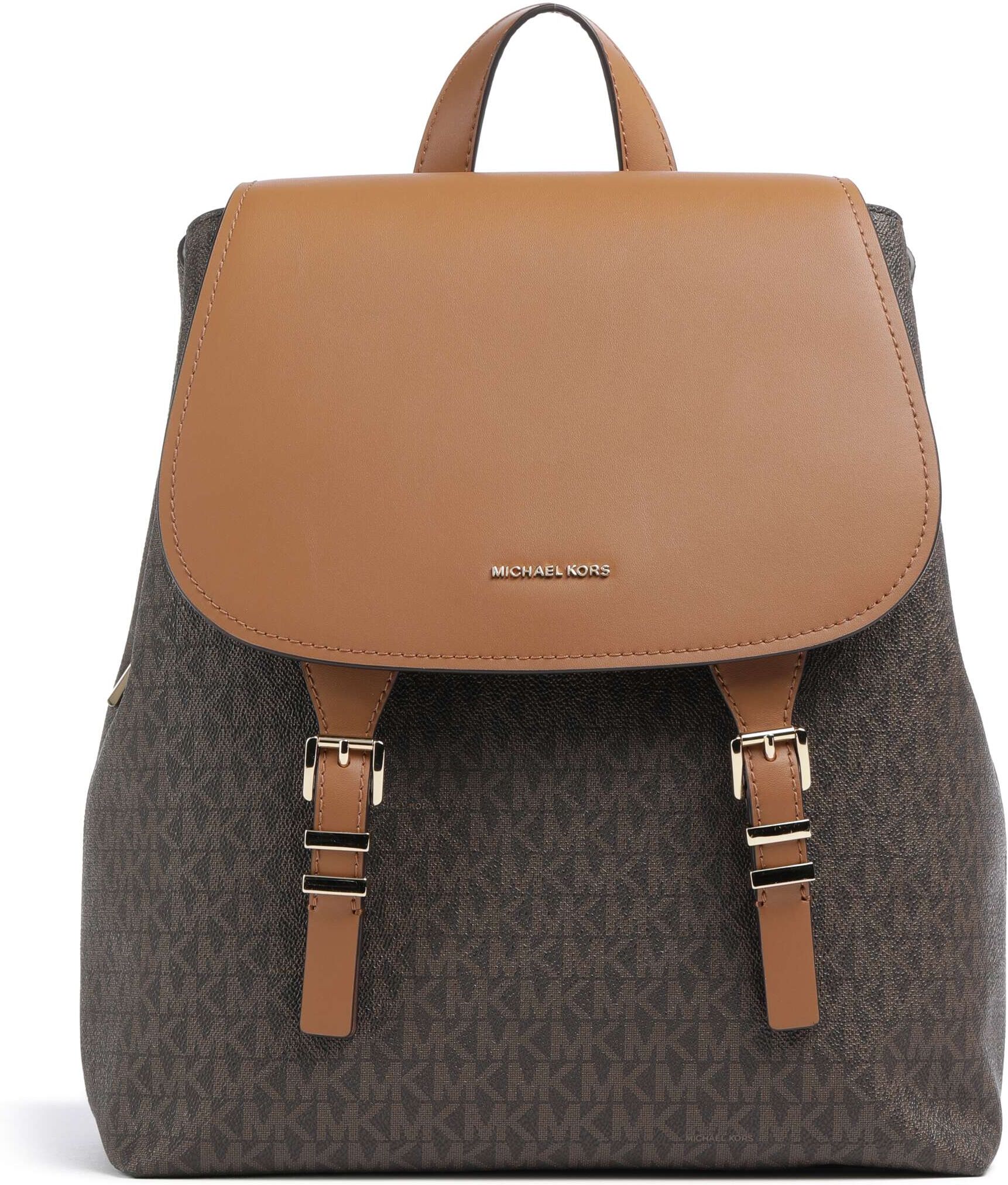 Michael Kors Quinn Medium Rucksack aus Leder, braun
