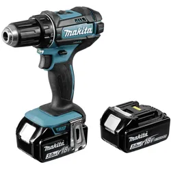 Makita DDF482RFJ - Bohrer/Schrauber - schnurlos - 2 Geschwindigkeiten - Bohrfutt...