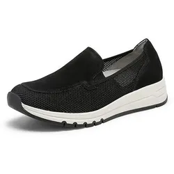 Slipper April Waldläufer schwarz, 43