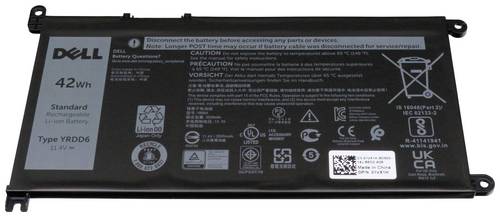 Dell Notebook-Akku YRDD6 11.4V 3500 mAh