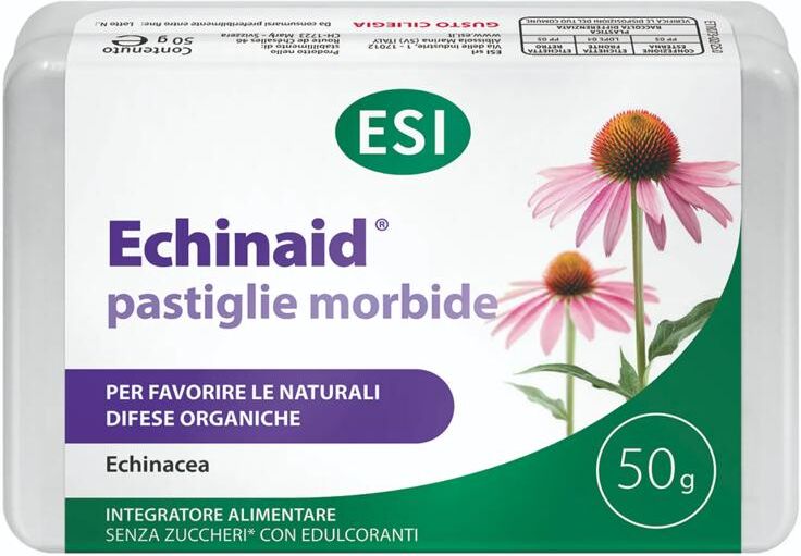 Echinaid Esi Caramelle Gommose Svizzere Gusto Ciliegia Integratore Difese Naturali dell'Organismo 50 g