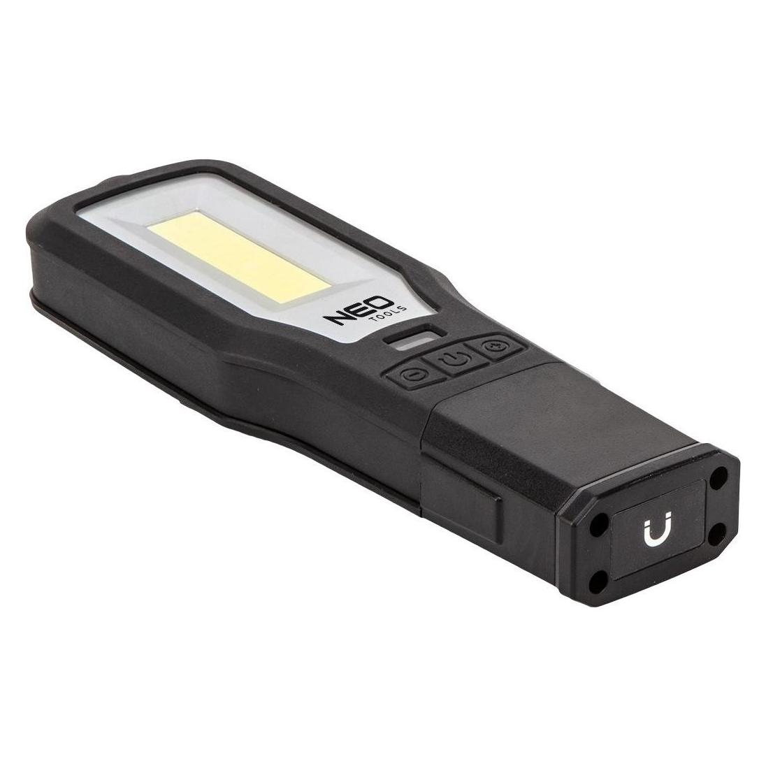 Neo Werkstattlampe 550 lm COB LED + Sockel + Ladegerät (550 lm) (TOP-99-071)