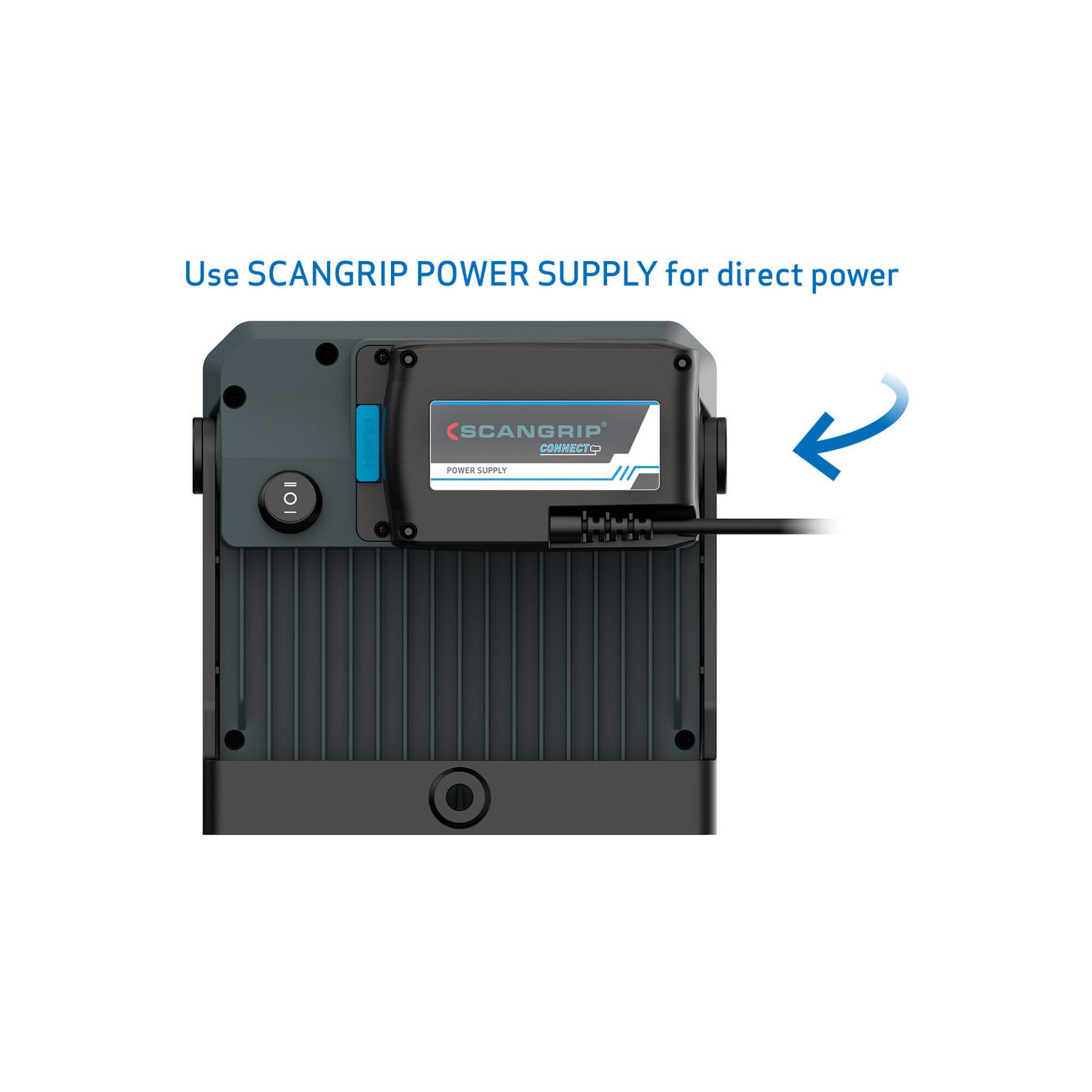 LED-Strahler VEGA CONNECT 20 W 1000-2000 lm IP54 SCANGRIP (03.6106C)