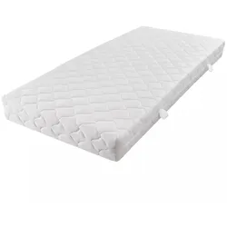 vidaXL Matratze mit waschbarem Bezug 200×80×17 cm