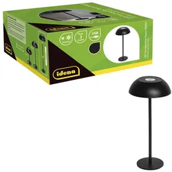 Idena LED Tischleuchte LED Tango schwarz