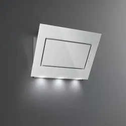 falmec Kopffreihaube Quasar, 80 cm, Glas weiß 100338