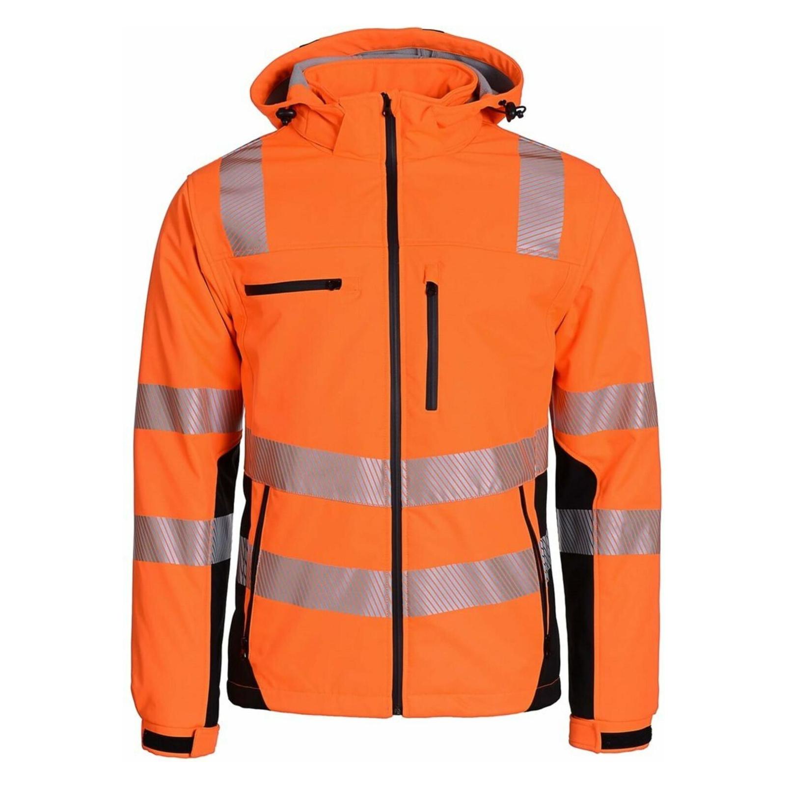 Magni Softshelljacke, Gr.L orange/schwarz Gr.L (L) (61473983)