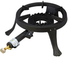Lifestyle 8kW Large Tripod Cast Iron Gas Boiling Ring