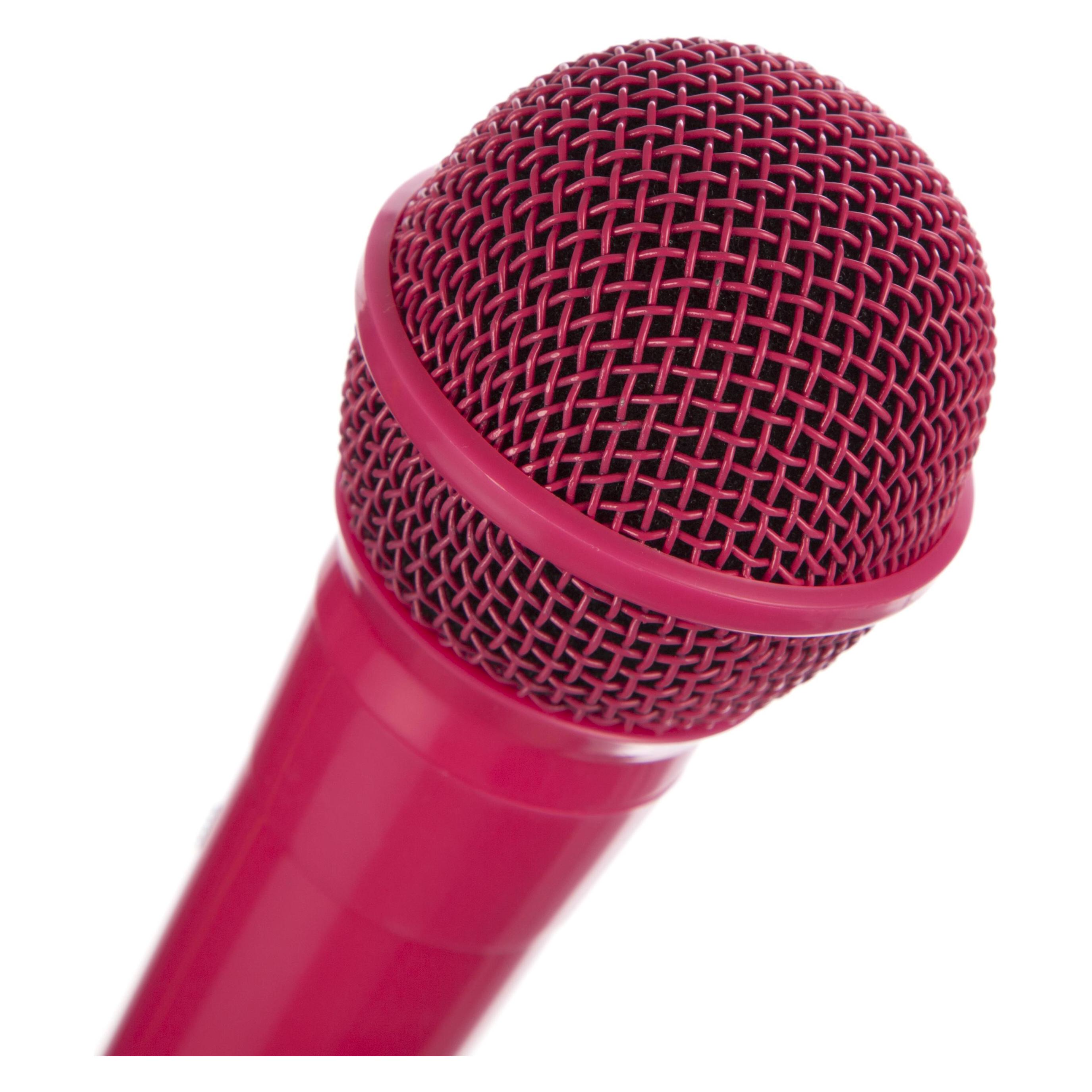 PDT RockJam Wired Microphone MC303- Pink (RJMC303-PK)