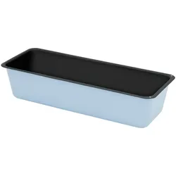 Riess Brotbackform 35x14cm Backemaille Blau