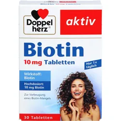 Biotin 10 mg Tabletten 30 ST