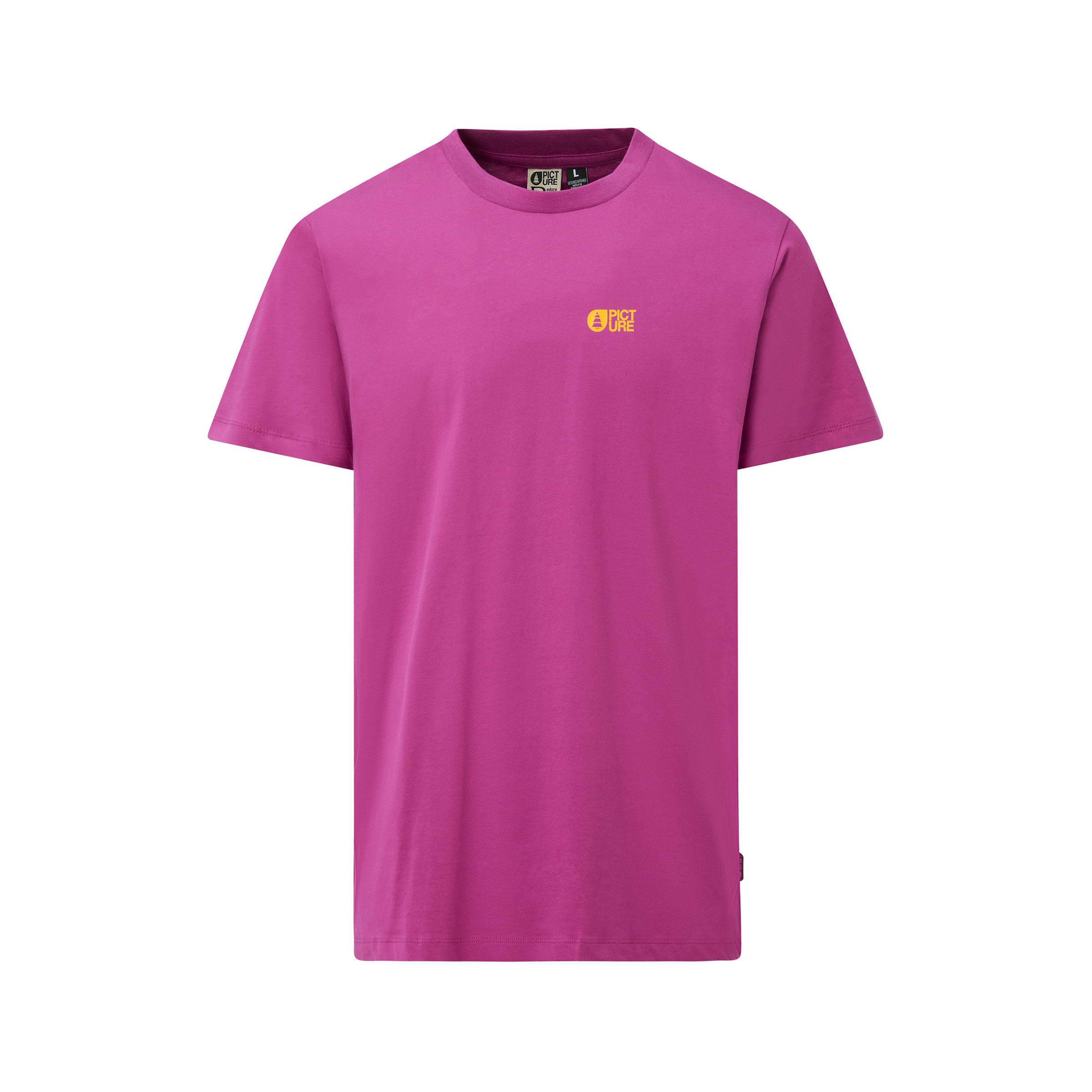 Picture Eskad Herren T-Shirts pink Größe M Lifestyle Hautfreundlich