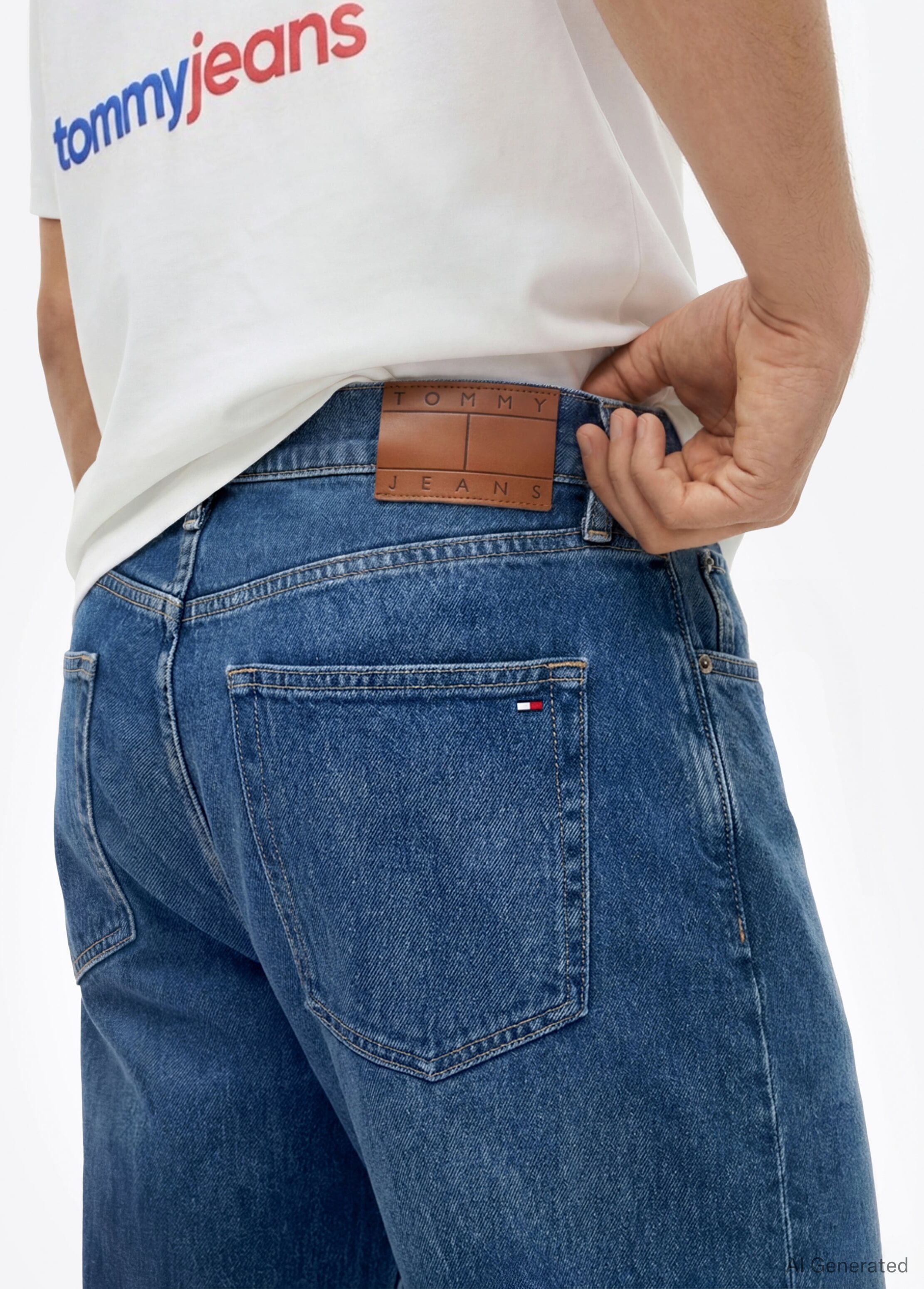 Tommy Jeans "Otis Regular Straight" Gerade geschnittene Jeans, regulärer Leibhöhe denim medium 29, Länge 30